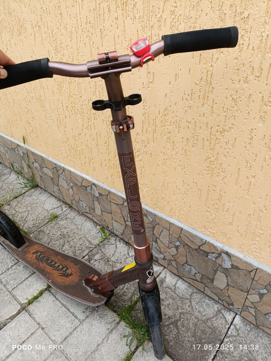 Самокат scooter 230. До 100кг.