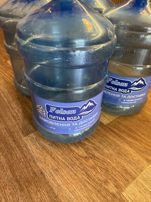 бутилі для води 19л