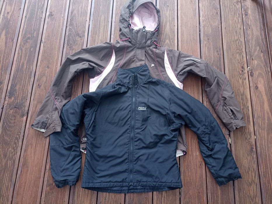 Peak Performance ocieplana kurtka narciarska L 170-175 cm podpinka 2w1