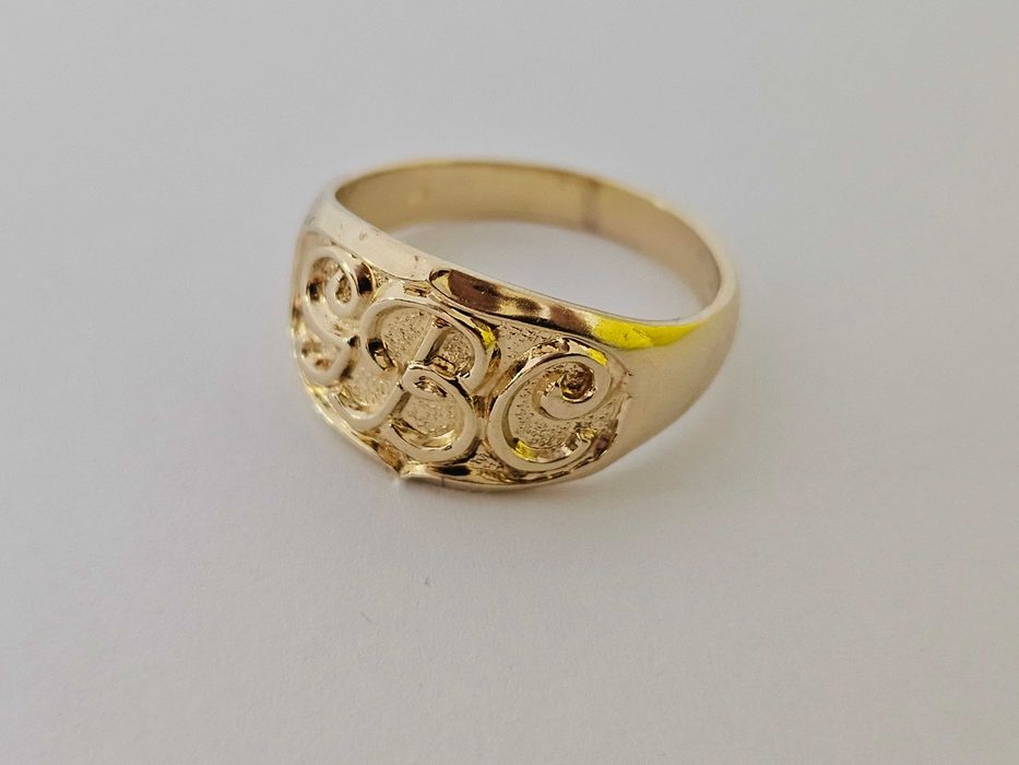 sygnet złoty 14k 585 r25 *9,42g*  NOWY