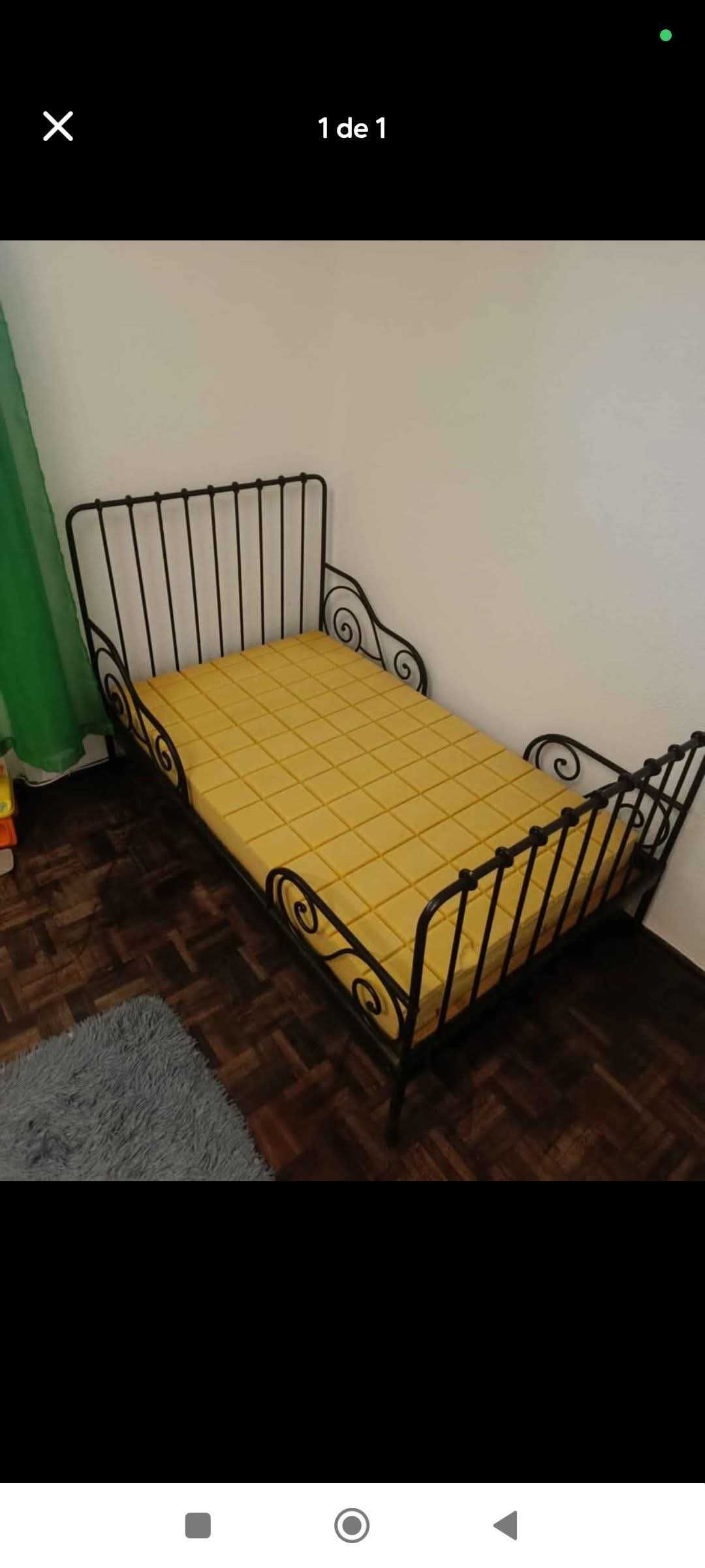 Cama de ferro ikea