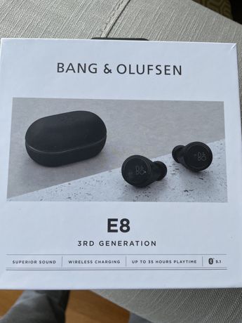 Auriculares Bang &Olufsen E8 (3rd gen) black