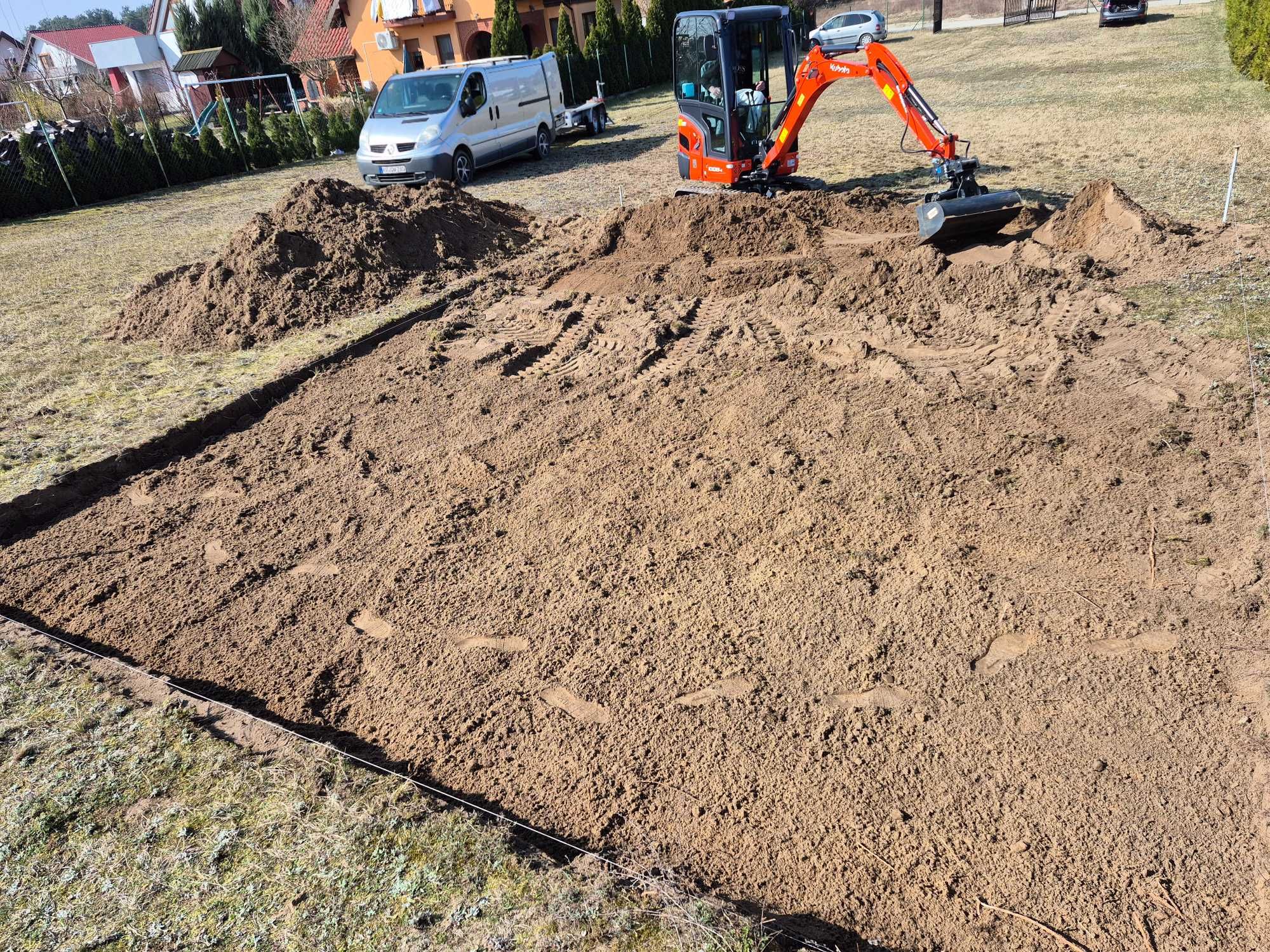 Usługi Mini Koparką Kubota - konin i okolice