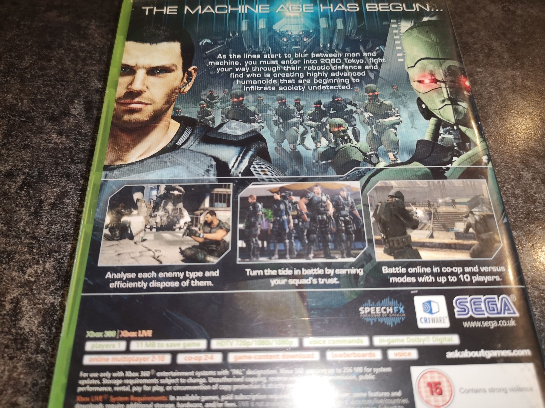 Binary Domain XBOX 360 gra (komplet BDB) sklep Ursus