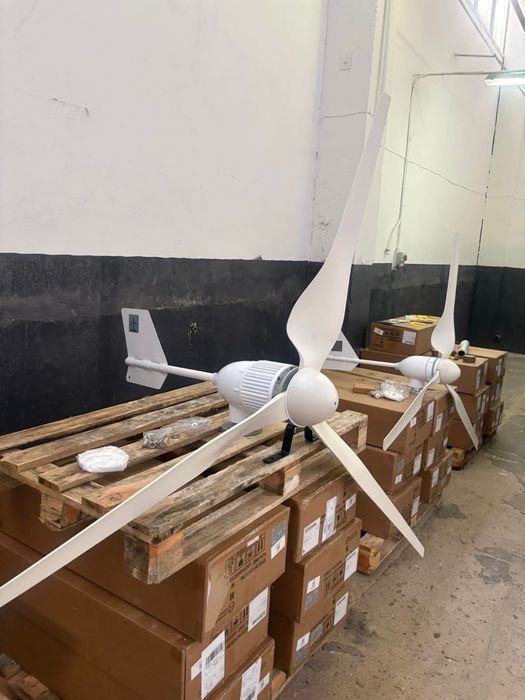 Turbina wiatrowa poziomą/pionowa 6kw  w zestawie z fotowoltaiką