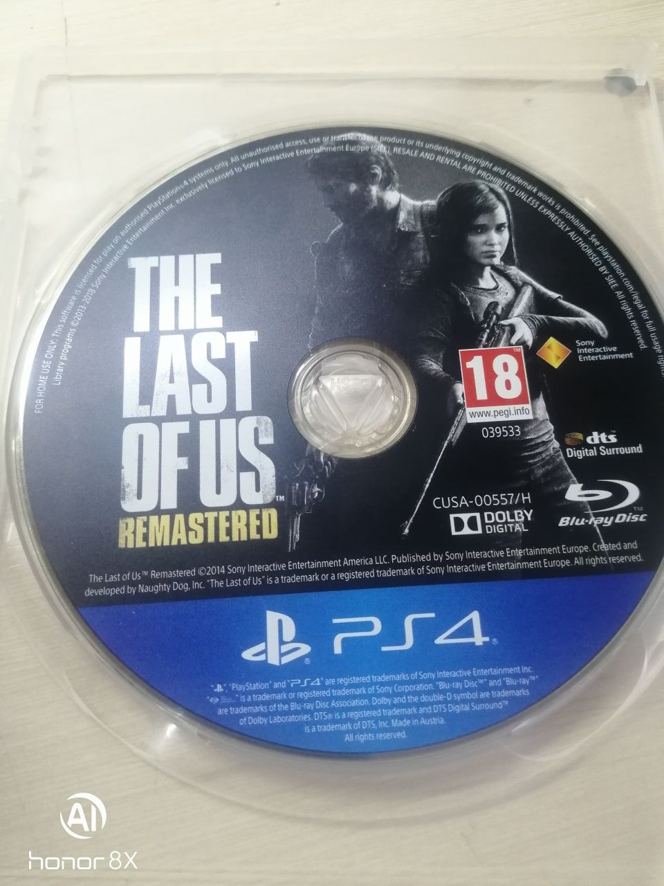 Игра pc4 The Last of Us.