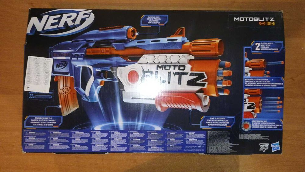 Іграшковий бластер Nerf Elite 2.0 MotoBLITZ