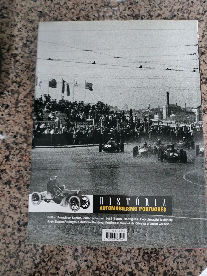 Livro História Automobilismo Português