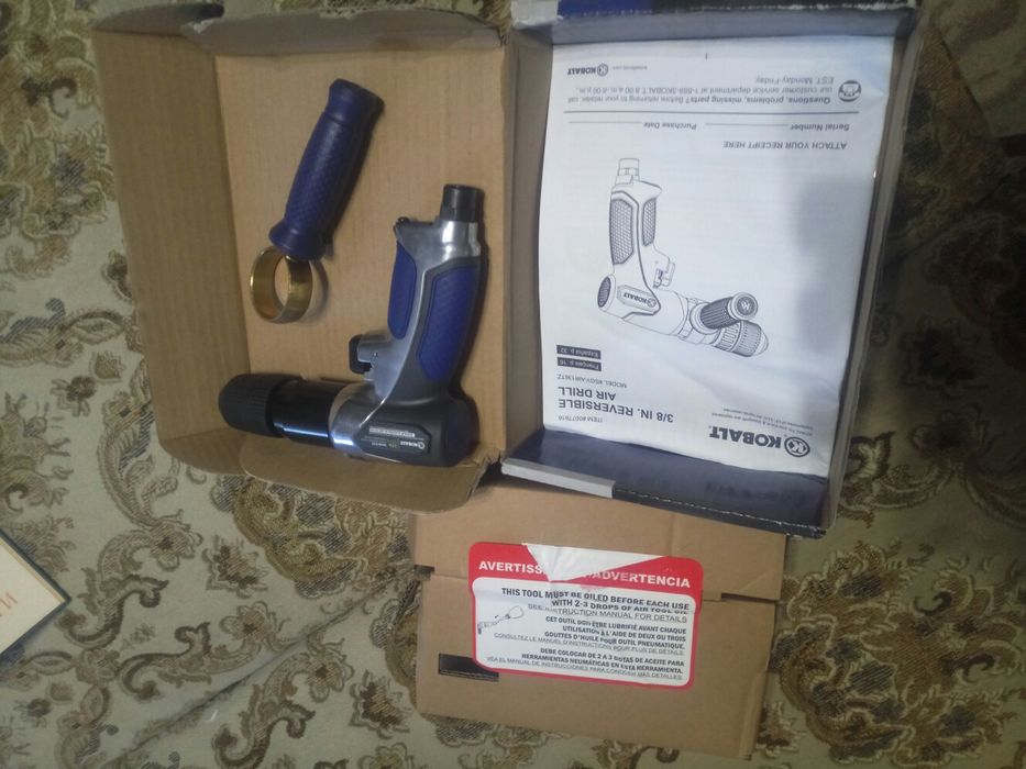 Пневмодрель новая качественная.