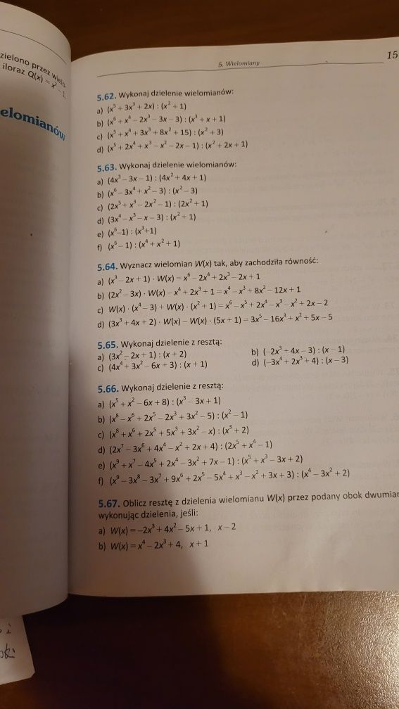 Matematyka, zbiór zadań do liceów i techników, klasa 2