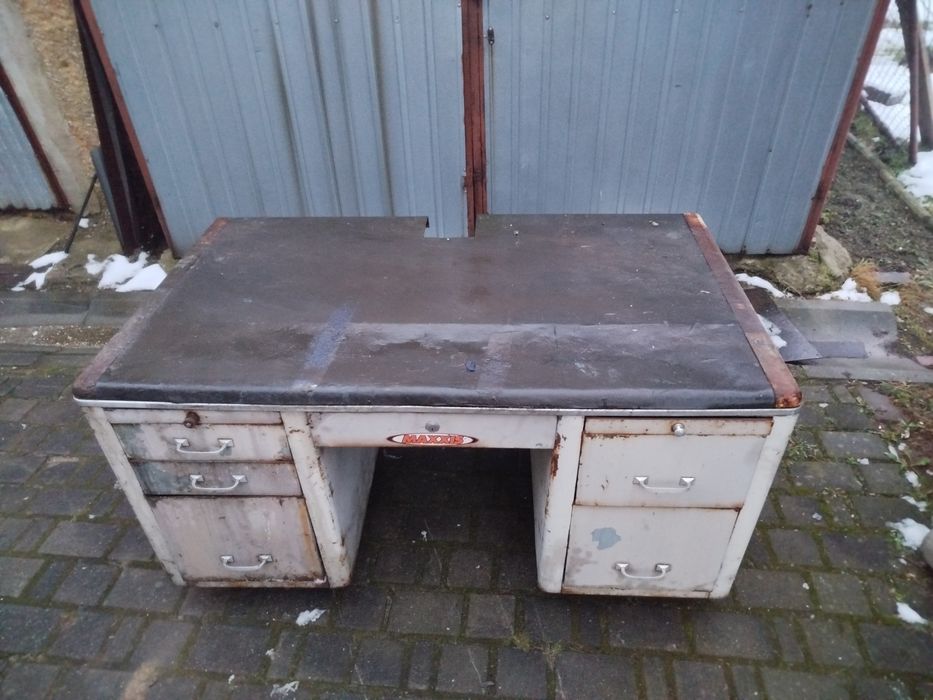 Stare biurko industrial loft