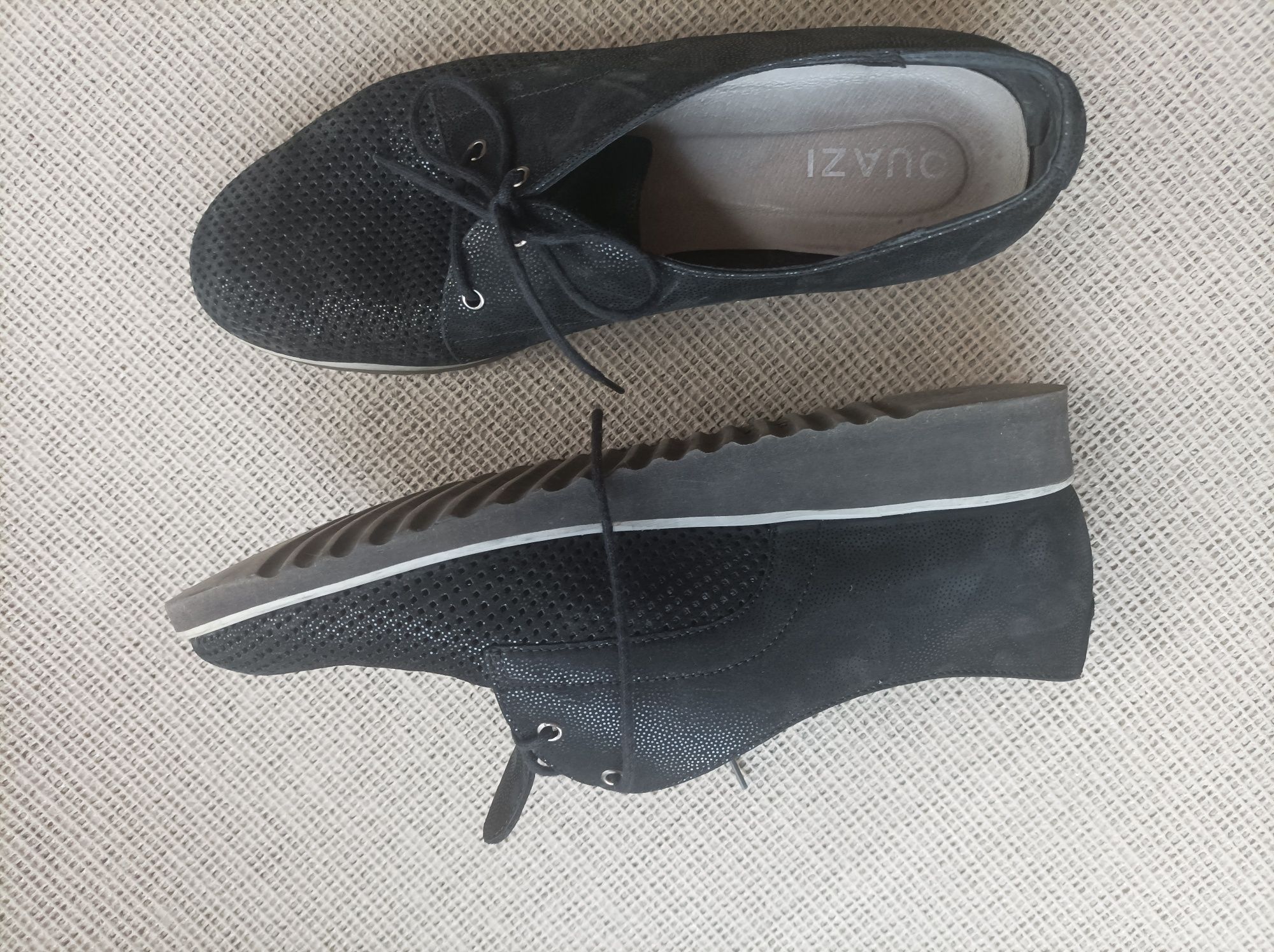 Buty czarne wiosenne 40 quazi