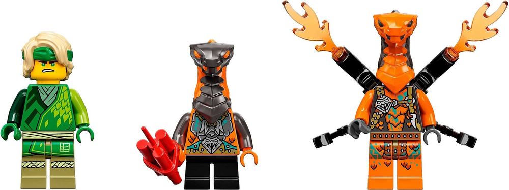 LEGO NINJAGO 71763 Samochód Wyścigowy Lloyda Python Cobra