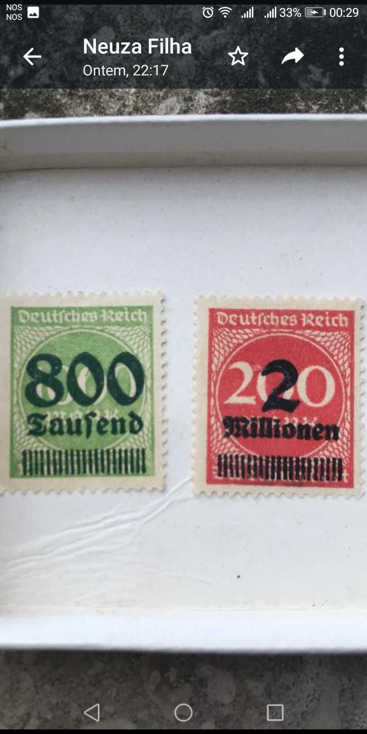 Selos valiosos da Alemanha