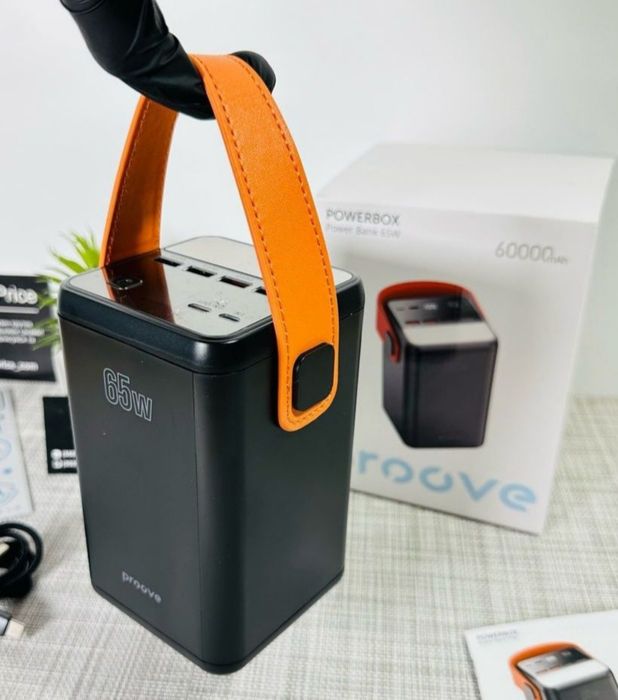 Павербанк Proove 60000mAh(65w) Потужний для ноутбука та телефона!2025