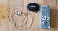 Shure SE215-CL-EFS - Odsłuch douszny [stan idealny]