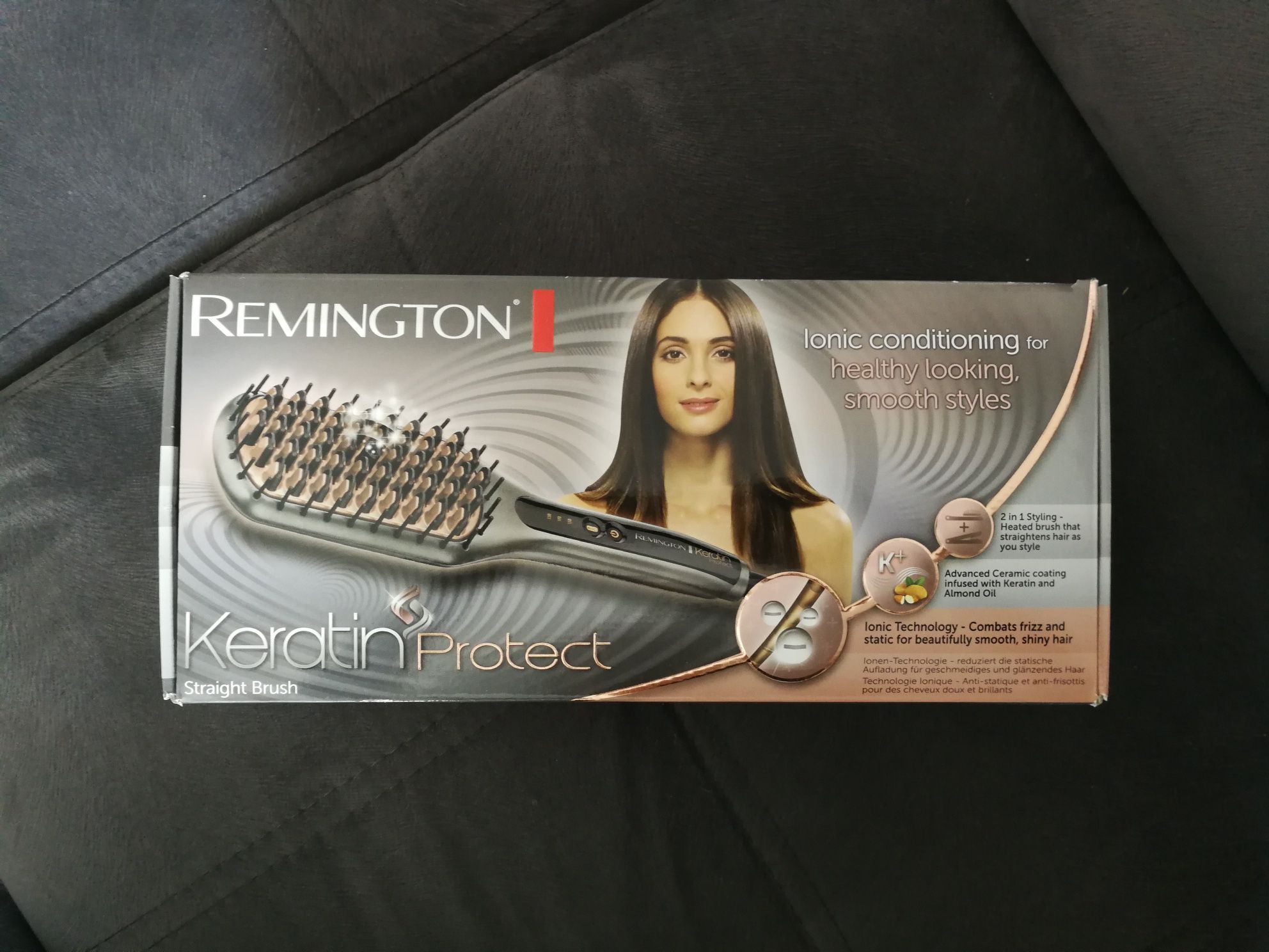 Szczotka prostująca keratin protect remington