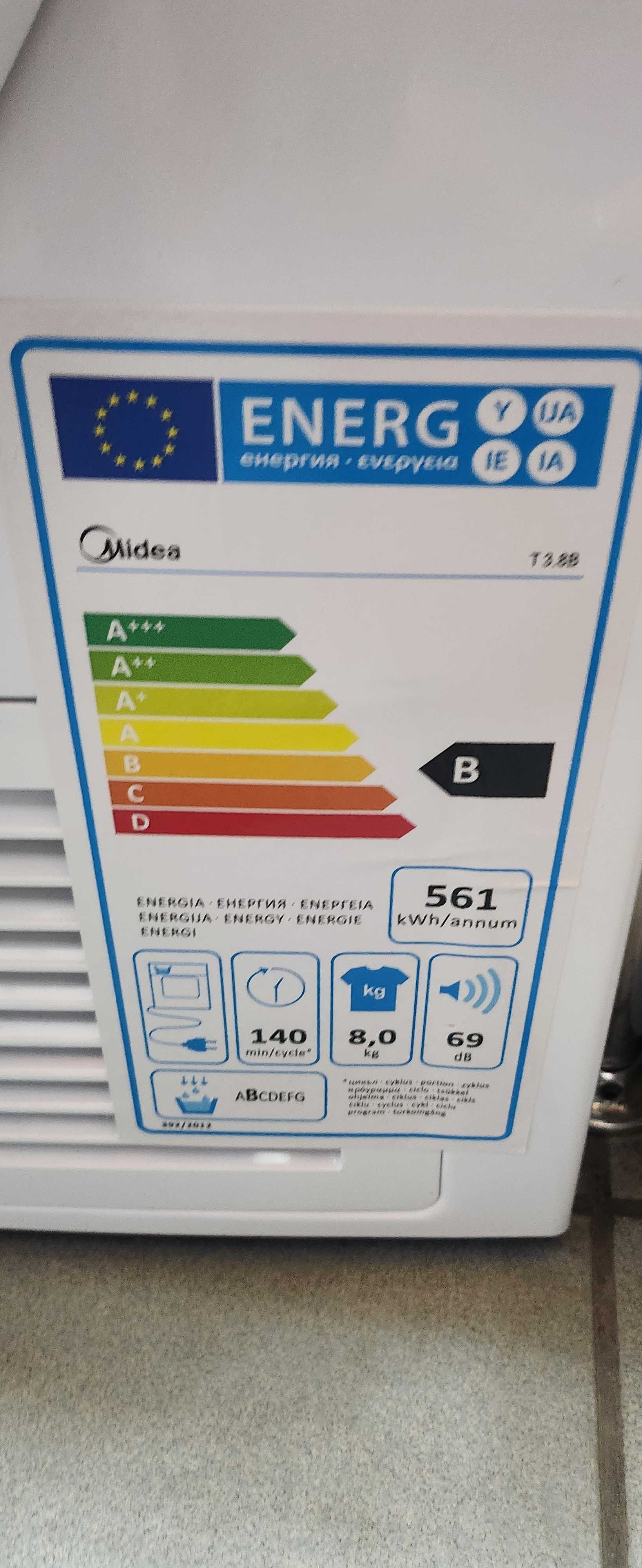JANKI, ul. WSPÓLNA 6 Suszarka Midea 8kg NIEZAWODNA
