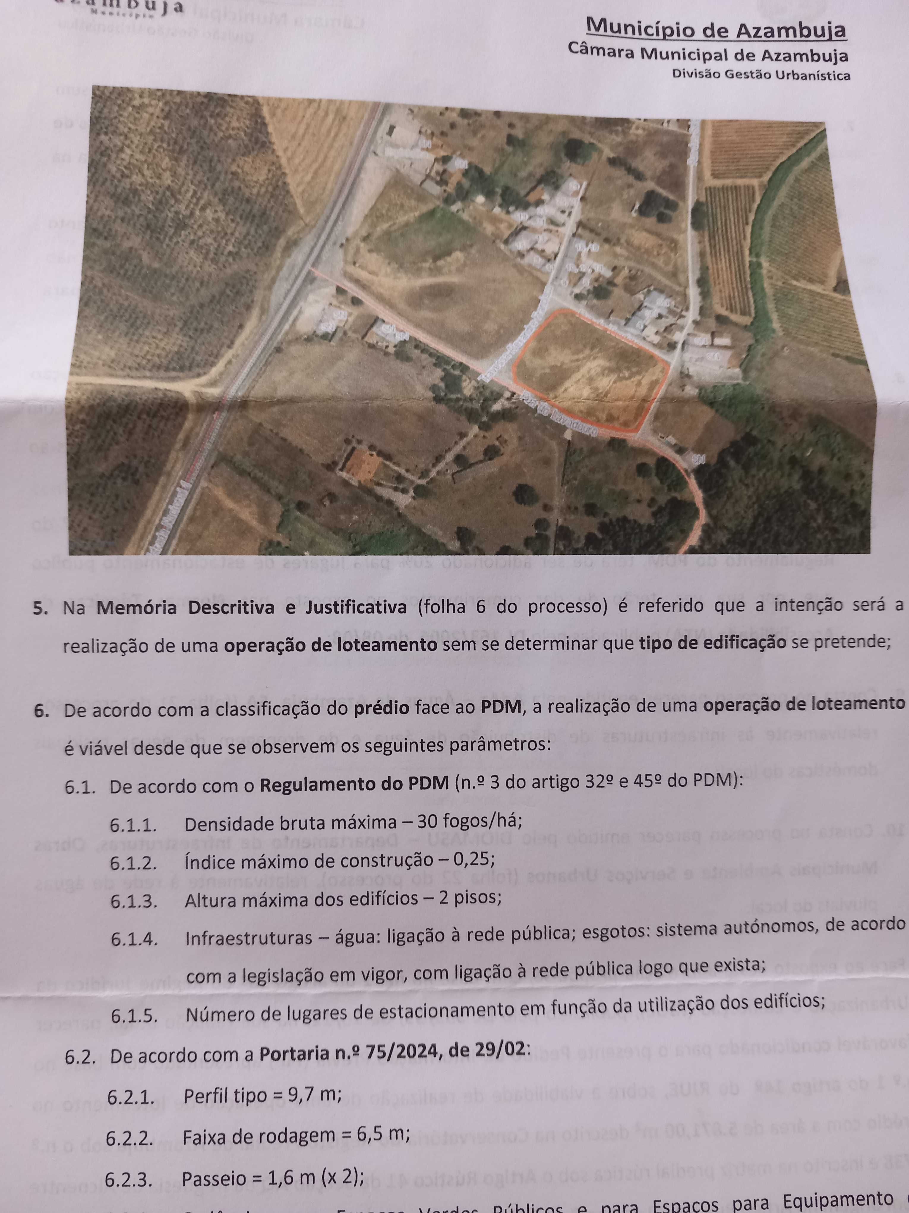 Loteamento de moradias modernas