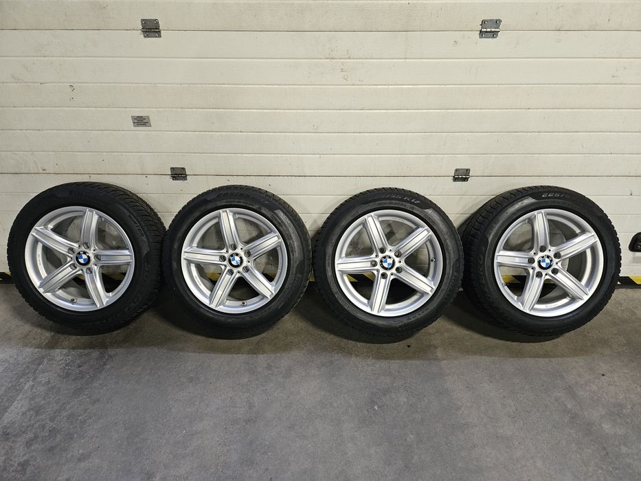 Koła Felgi Bmw 5 f10 f11 17 cali 5x120 opony zimowe