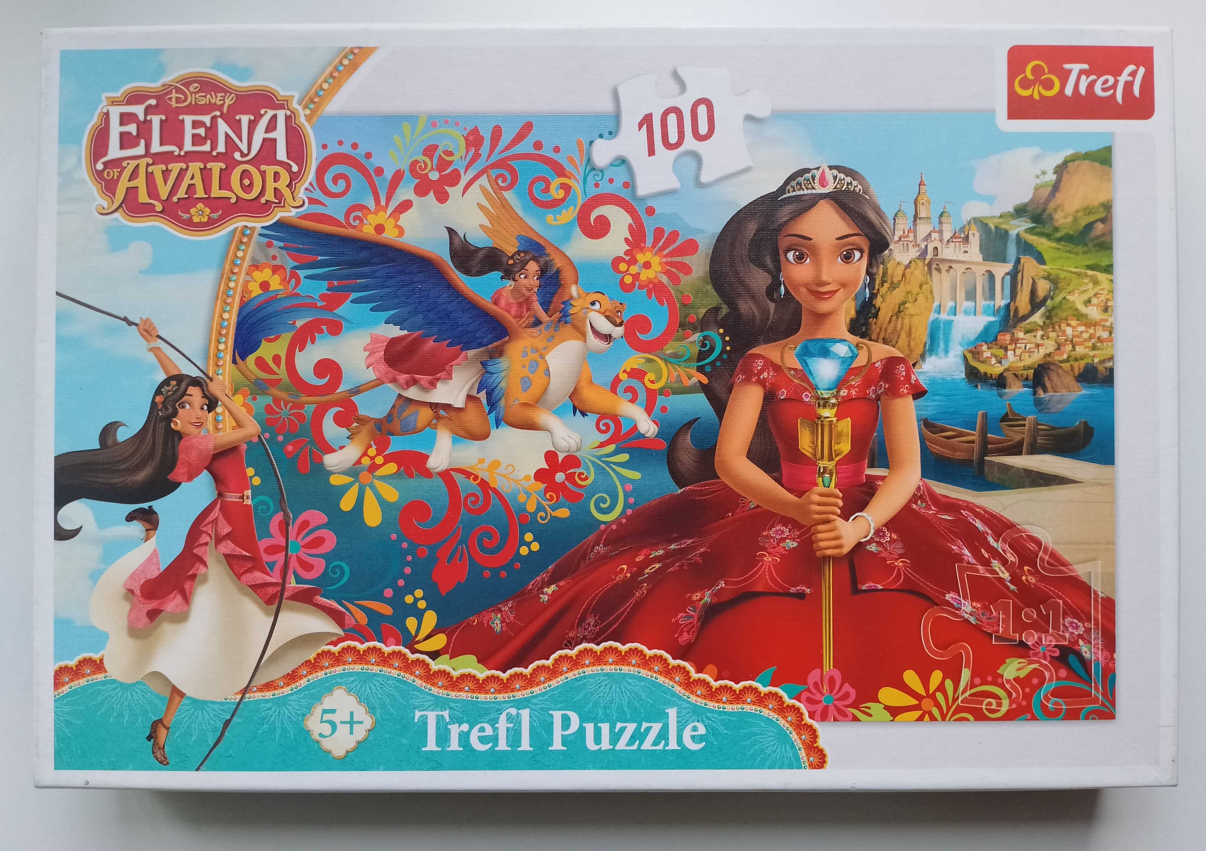 Puzzle Disney, Elena Avalor, 100 elementów, 5+, dla dziewczynki, trefl