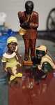 Conjunto 4 estatuetas
