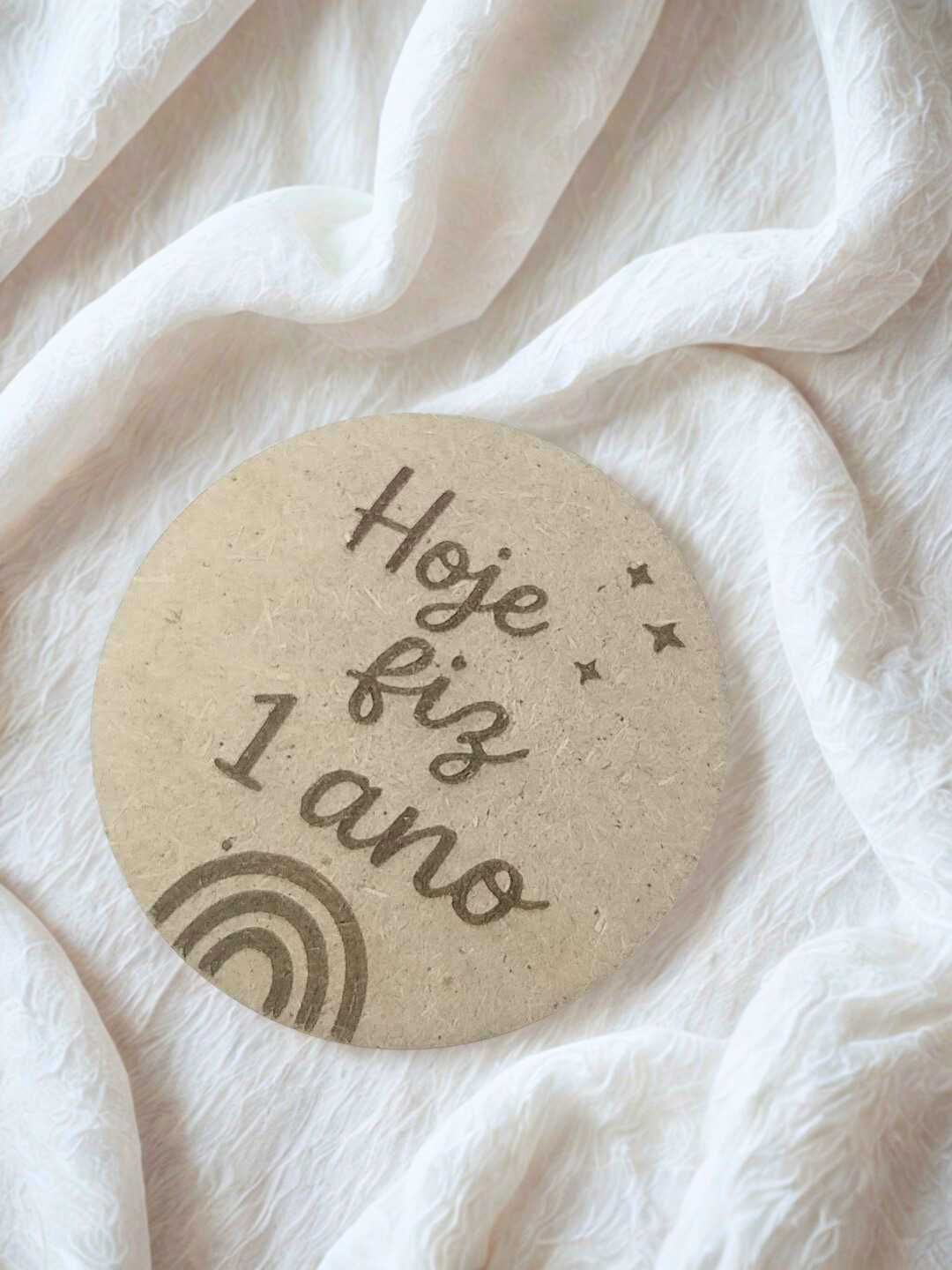 Placas Decorativas para Bebés – Gravação a Laser