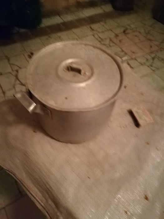 Алюминиевая кастрюля на 2л. СССР.