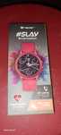 SLAY Smartwatch tracer czerwony i bialy