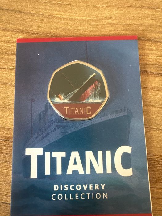 Moedas de coleção titanic