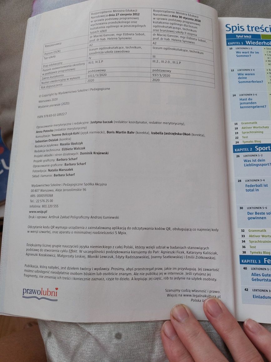 Podręcznik do języka niemieckiego Effekt 3