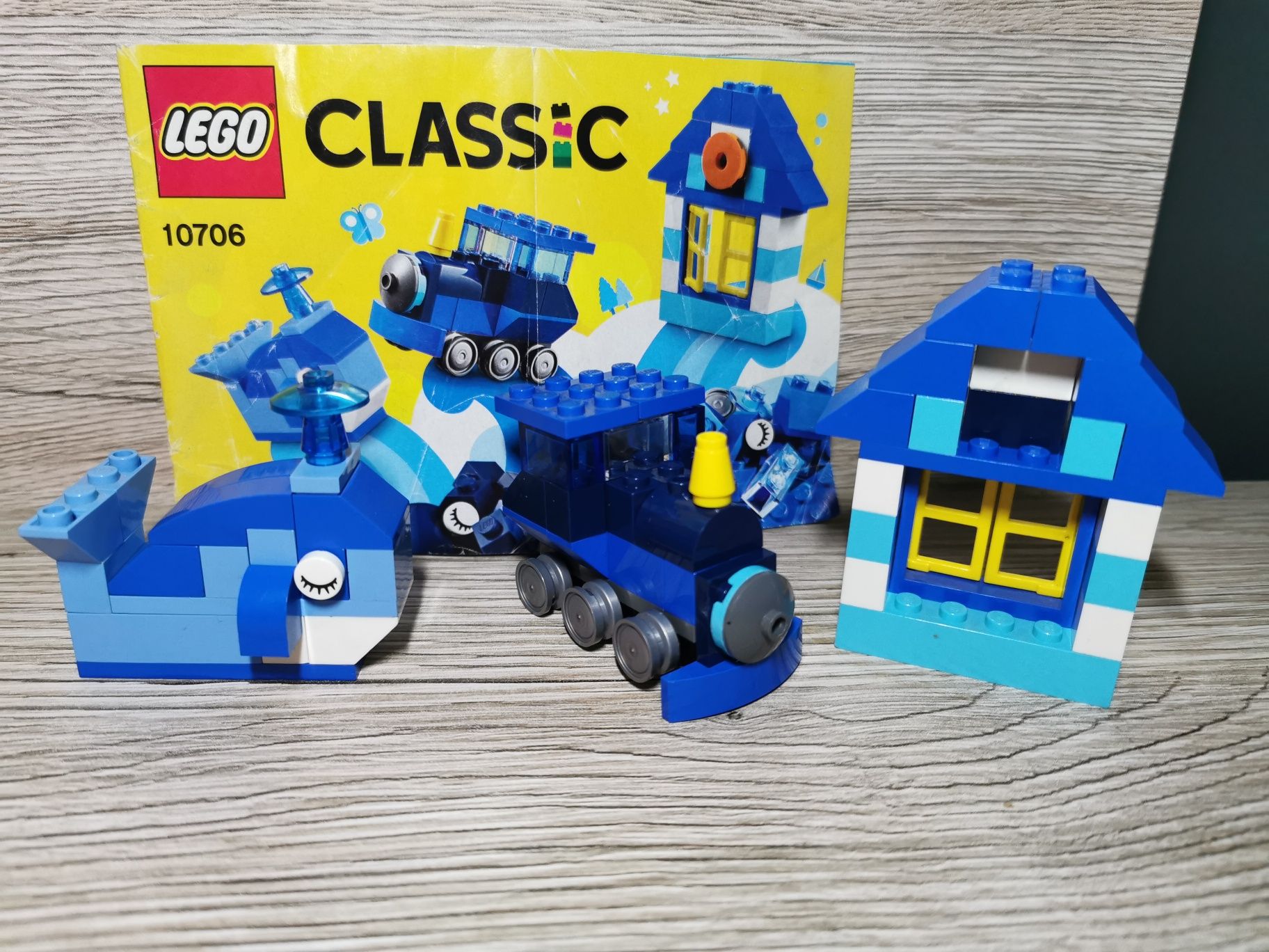 Lego Classic 10706 Zestaw kreatywny Niebieski kompletny