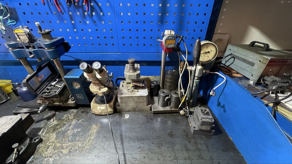 Warsztat do regeneracji wtryskiwaczy oraz turbosprężarek