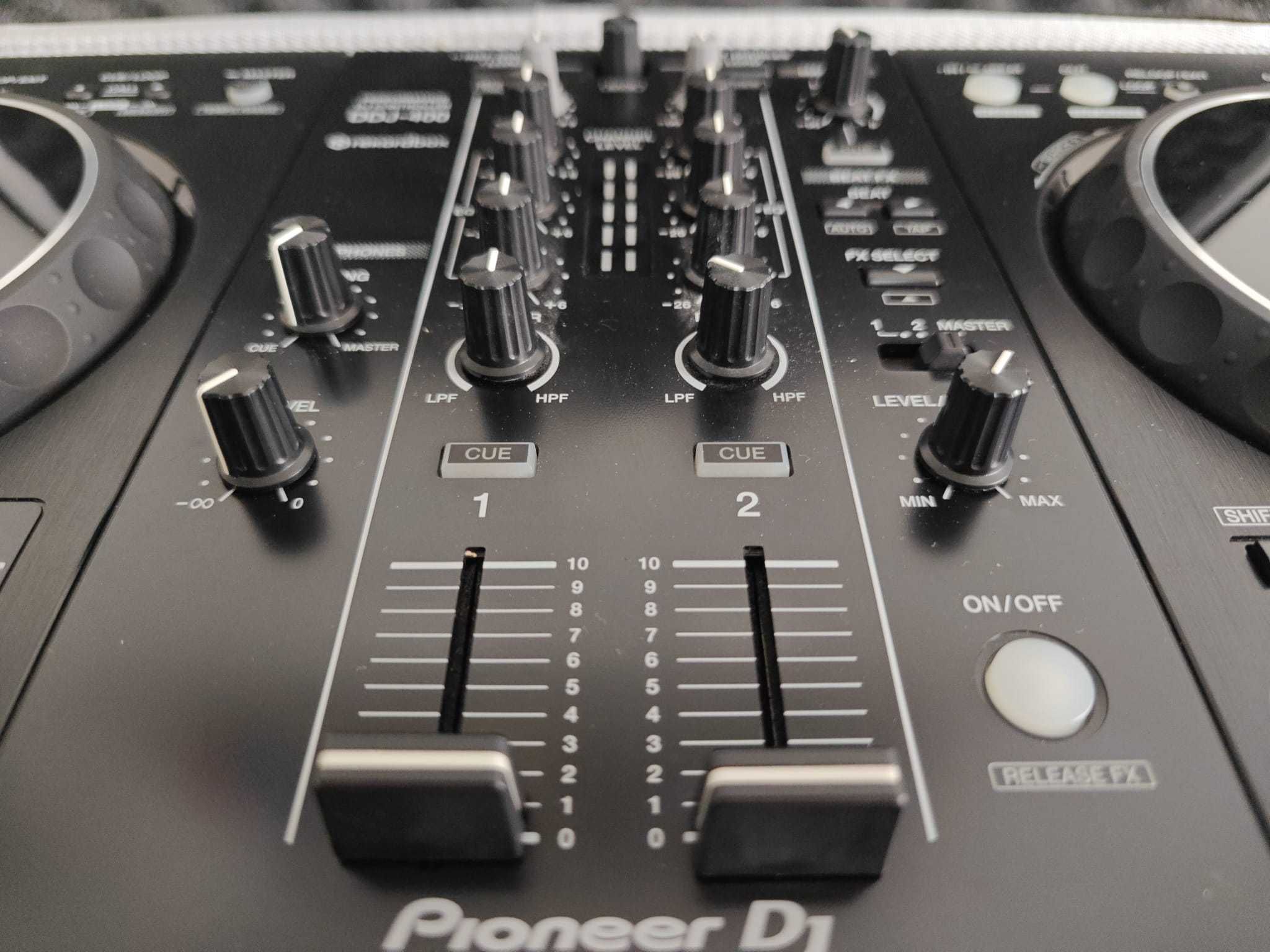 Controlador Pioneer DDJ-400 + Mala de Transporte