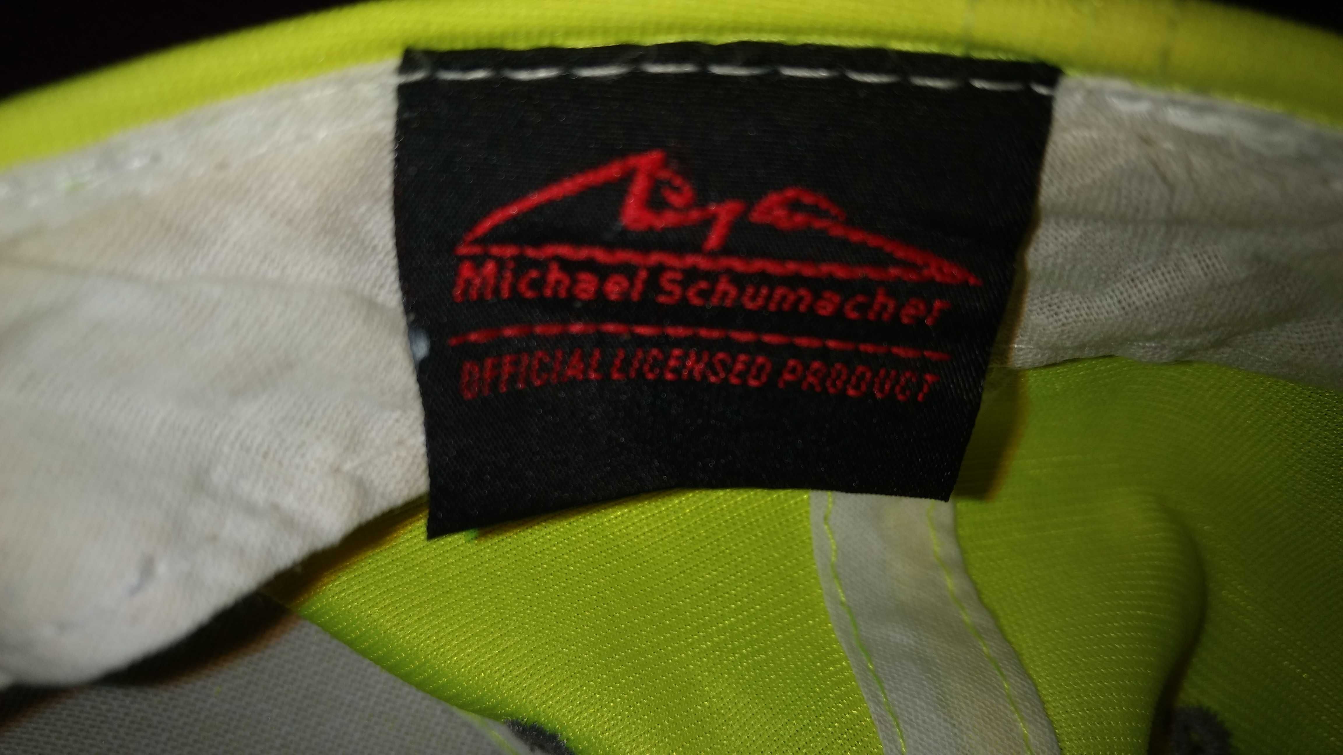 Czapka z daszkiem Michael Schumacher sportowa odblaski do biegania