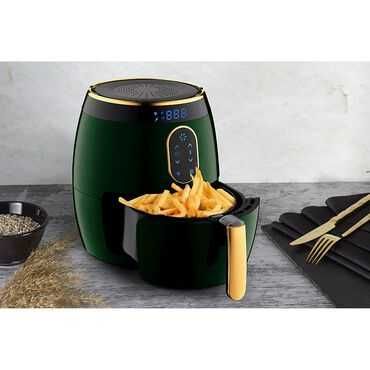 Frytkownica beztłuszczowa BerlingerHaus Emerald, 1350 W 3,2 l zielona