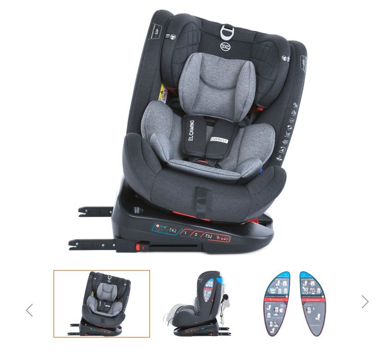 Автокрісло El Camino Everest автокрісло з кріпленням ISOFIX та 360
