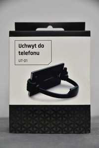 Uchwyt do telefonu czarny UT-01