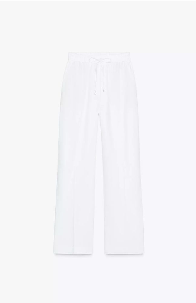 Штани з льоном Zara,розмір s