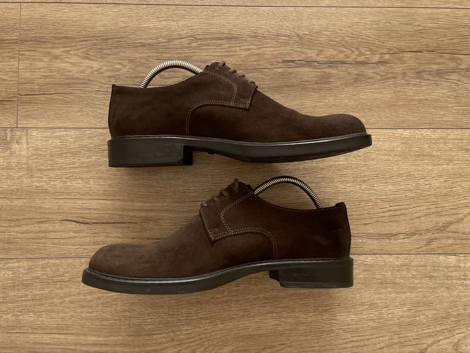 Туфлі J. W. Brown, натуральна замша, 43 розмір