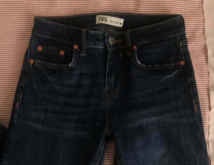 Calças jeans da Zara tamanho 34