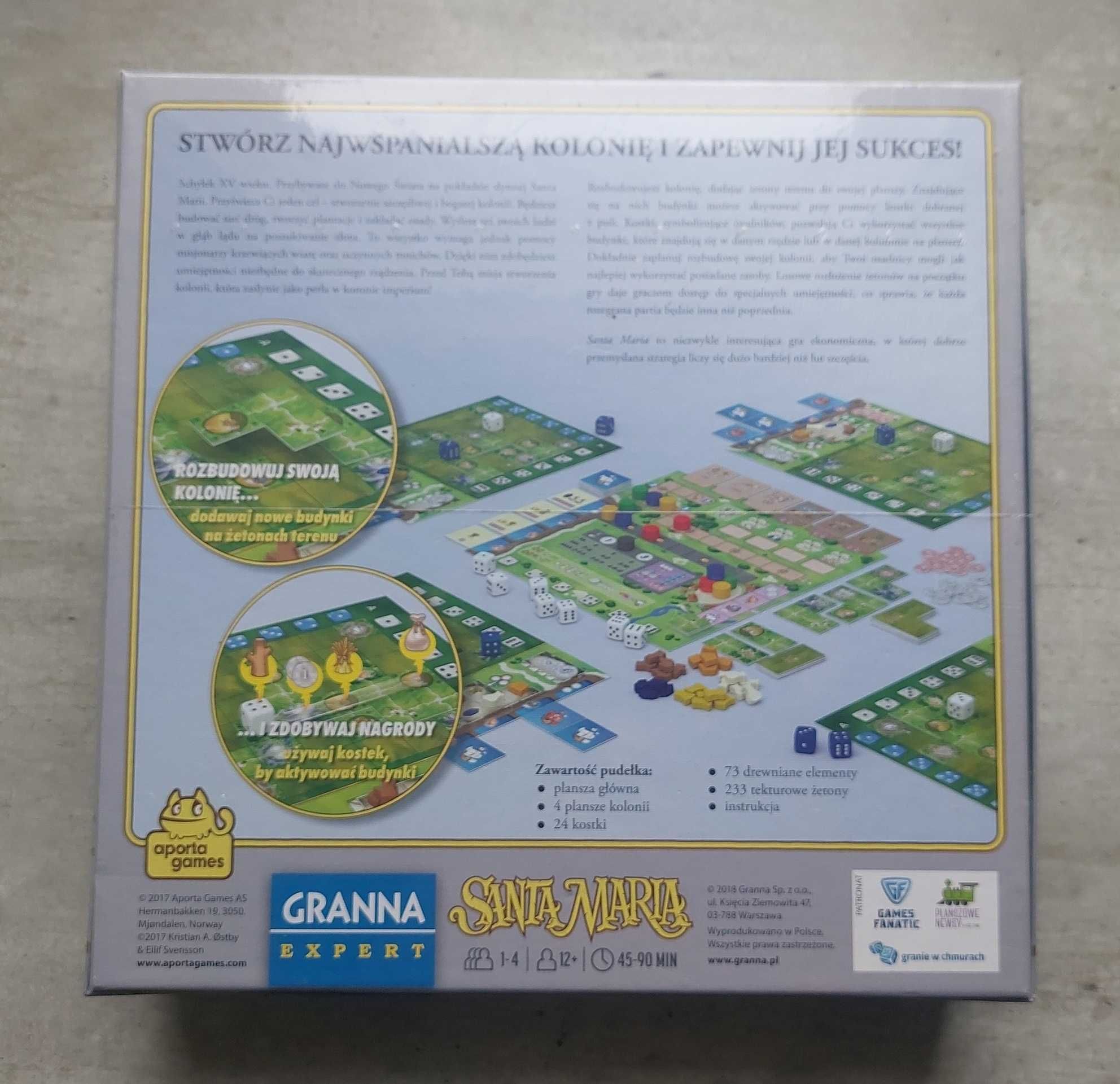 Gra Santa Maria nowa folia