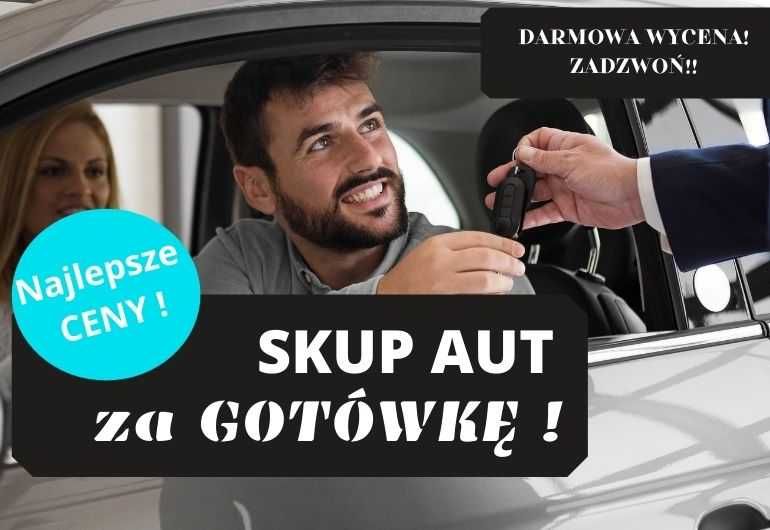 Skup Aut za Gotówkę! Całe Pomorskie! Najlepsze CENY SKUPU! Zobacz!