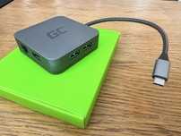 HUB USB-C rozdzielacz Green Cell AK61 HDMI RJ45 USB 3.0