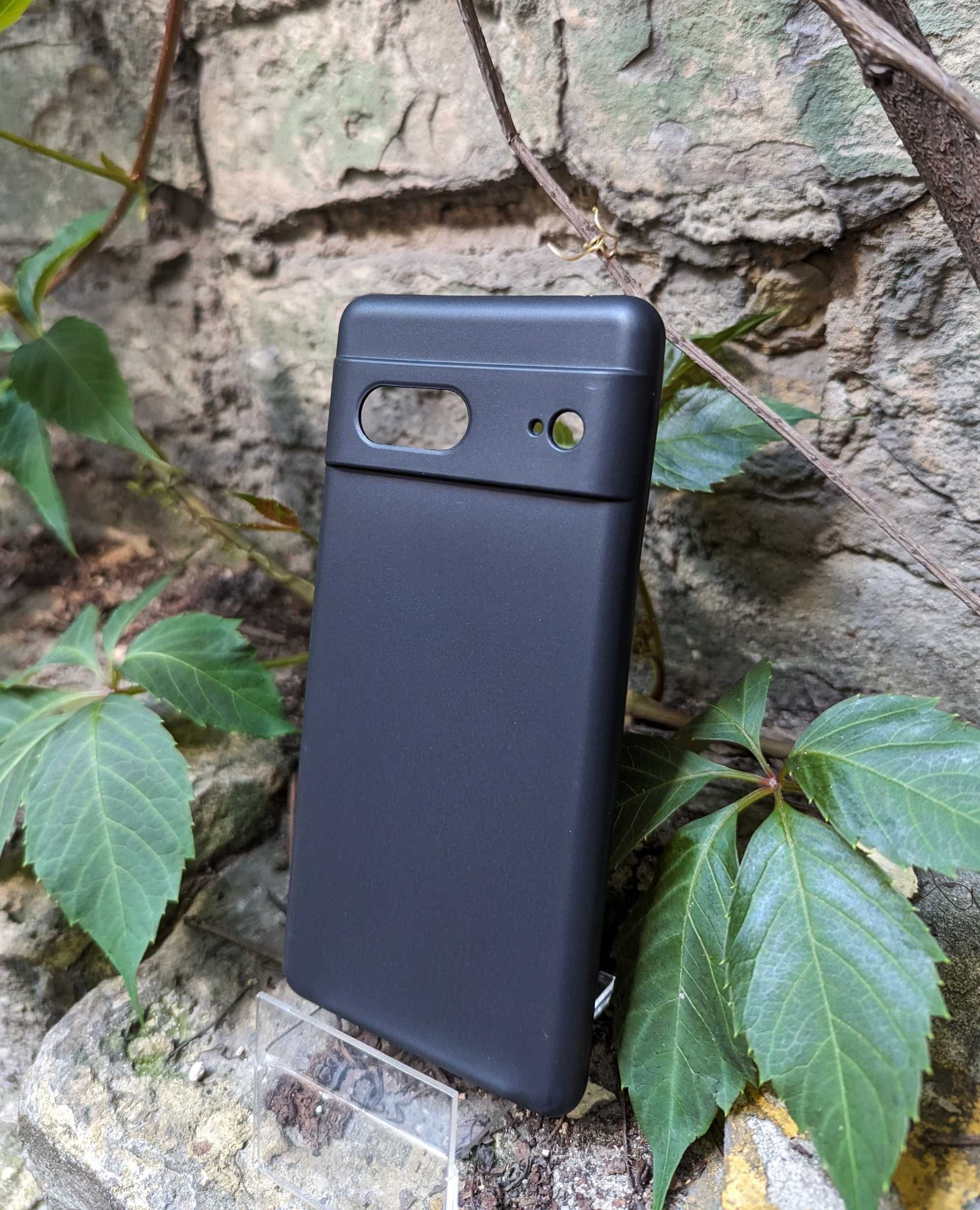 Чорний матовий чохол для Google Pixel 7, 7a, 7 pro чехол