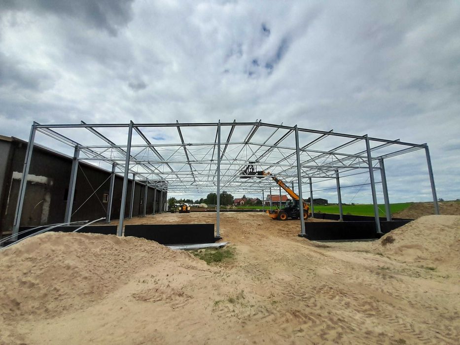 Hala 1000m2 hala z płyty warstwowej, magazyn, warsztat, wiata