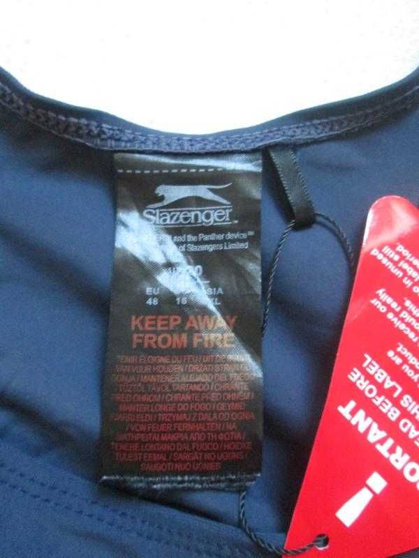 Cлитный купальник трико батал для бассейна и пляжа Slazenger оригинал.