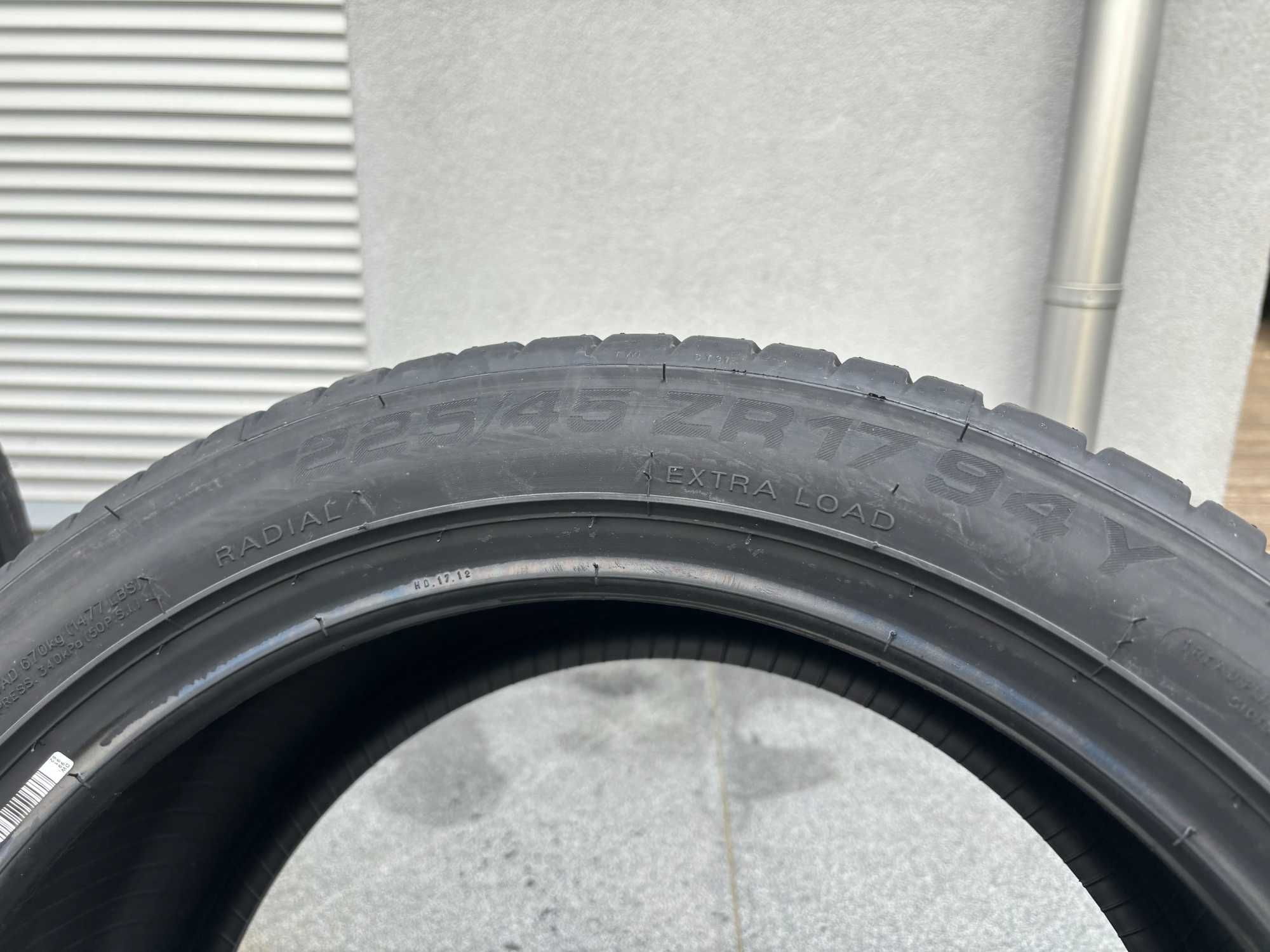 LETNIE 225/45R17 Kormoran UHP 94Y XL prod. 2024r C,C,72db gwar 5lat