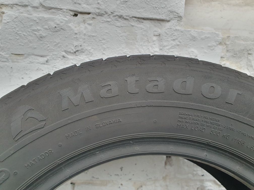 Opony letnie 2szt. 185/65/14 MATADOR! 7,6 mm!! MONTAŻ!!!