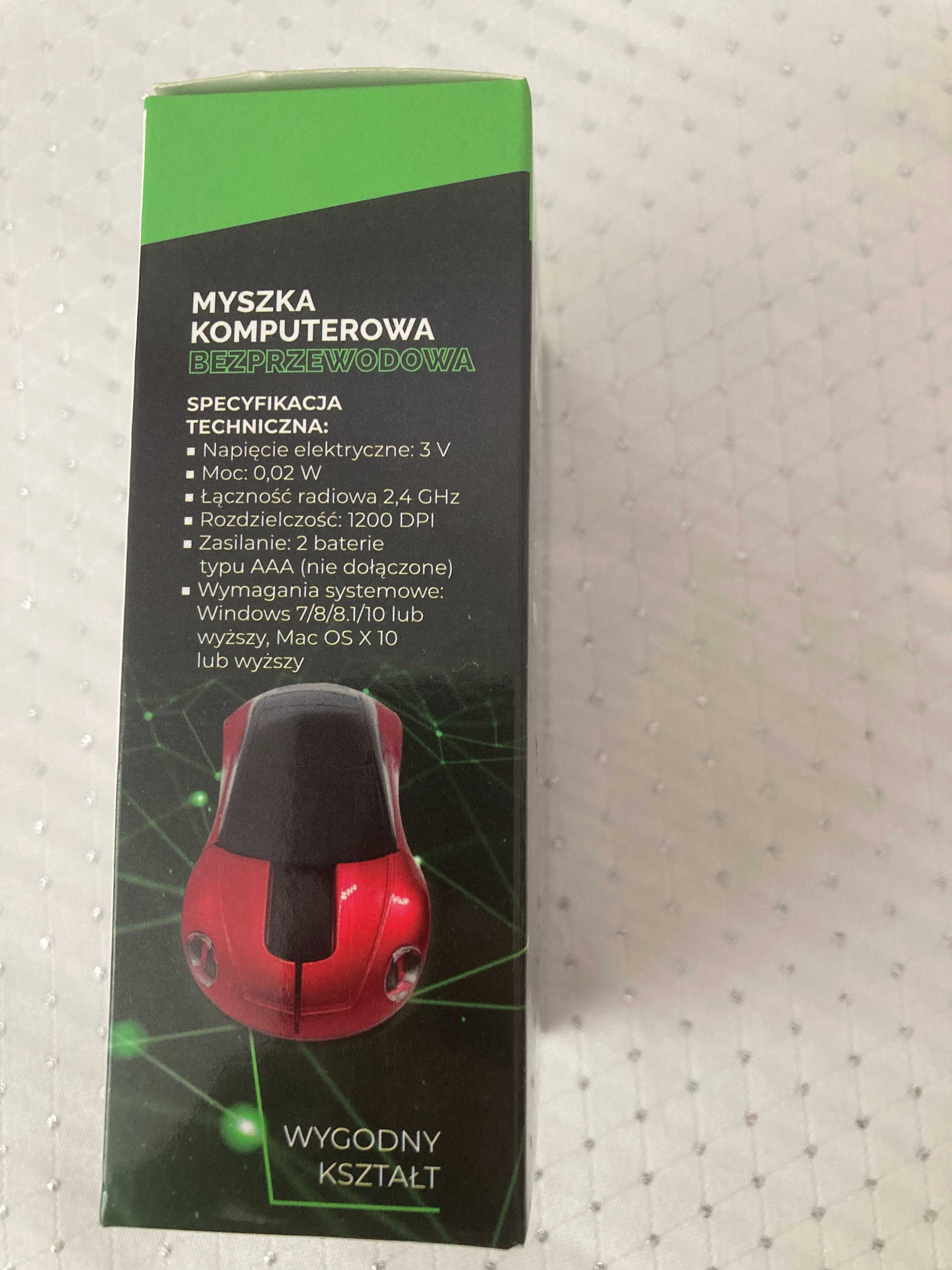 Myszka komputerowa bezprzewodowa  auto na prezent